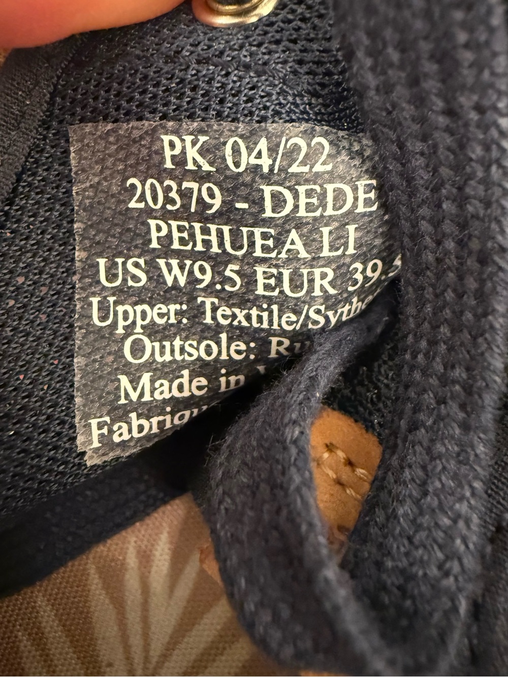 OluKai Women’s PEHUEA LI Lightweight Sneakers in Trench Blue. Size 9.5 (NEW) - Picture 5 of 8